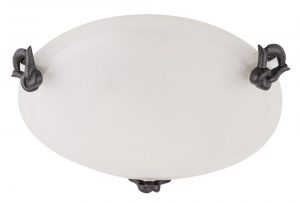 Plafon ścienny sufitowy szklany lampa 60W E27 30cm Eva SB-3837 Candellux