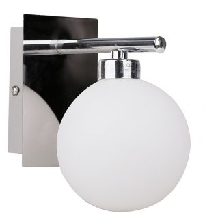 Lampa sufitowa biały klosz kula RAISA 21-01375 Candellux