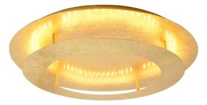 Lampa sufitowa plafon złoty 40cm LED Merle 98-66213 Candellux